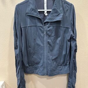 Women's Lululemon Zip Up With Sheer Back